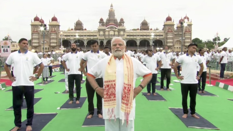 'Yoga has the potential to bring world peace, become a means of living: PM M'